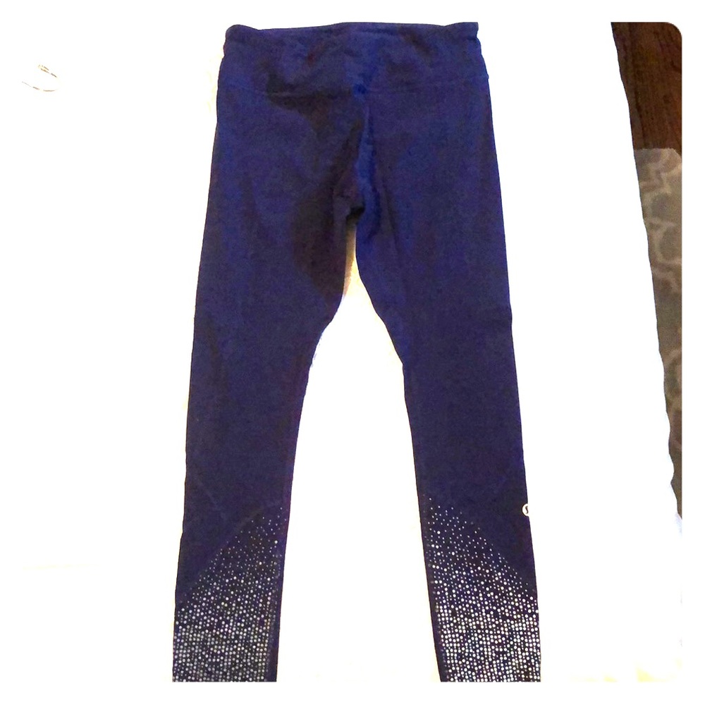 Lululemon Tight Stuff Tight navy blue running pant